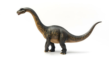 Brachiosaurus dinosaur isolated on white background
