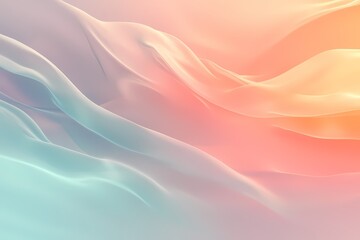 Abstract Pastel Fabric Swirls: A soft and ethereal abstract background, featuring flowing pastel fabric in a dreamy composition. The image exudes a sense of tranquility and elegance, perfect for brand