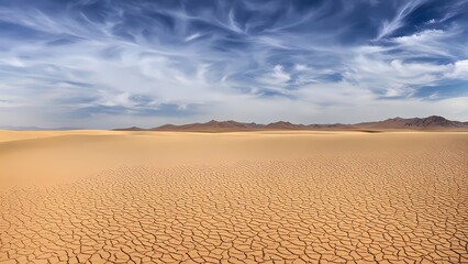 Naklejka premium sand dunes in park