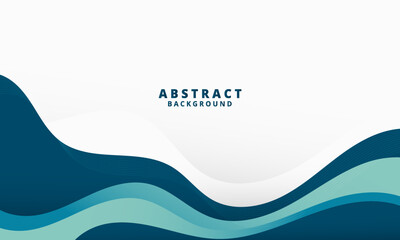 Modern and elegant abstract background with flowing blue waves. Perfect for websites, presentations, and social media.