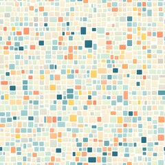 Fototapeta premium Abstract Pastel Tile Seamless Pattern Background Texture.