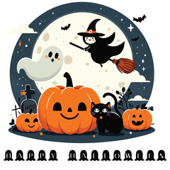 Halloween day  illustration