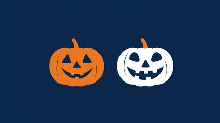 Halloween pumpkin scary jack o lantern holiday background