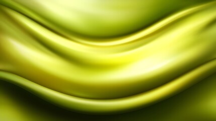 Obraz premium Abstract Green and Yellow Swirling Background