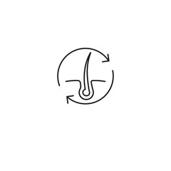 Root Strength vector line icon