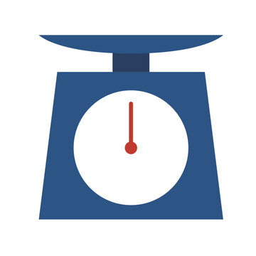 recommend clip art: アナログな計りのシンプルなイラスト