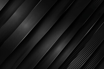 Obraz premium black background metal square line gold light effect pattern. black background with square shapes, Sleek black carbon fiber textured background for minimalist style banners or covers, 