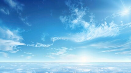 abstract white cloud on blue sky background
