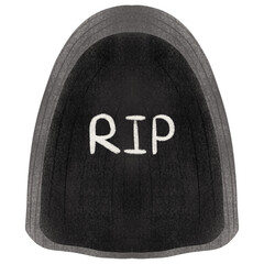 Hand drawn halloween grave Happy Halloween day set of elements