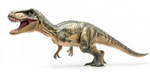 Obraz premium Realistic model of Dinosaur isolated on white background