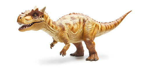 Fototapeta premium Realistic model of Dinosaur isolated on white background