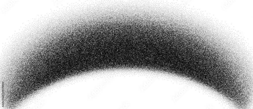 Fototapete abstract art background with dots. stipple effect with chaotic noise.