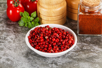 Red pepper corn aroma seeds