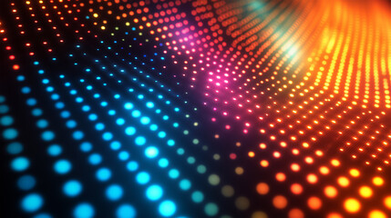 The Spectrum of Light: A Dazzling Array of Colors and Motion in Digital Art