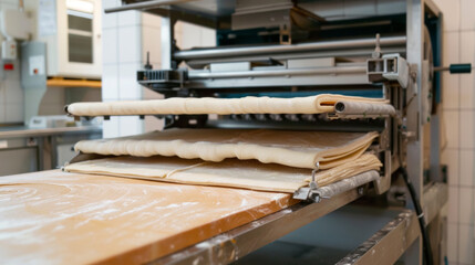 Dough Sheeter Folders: Equipment for folding and layering sheets of laminated dough
