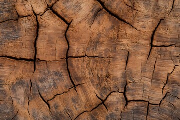 Fototapeta premium Background image of wood slice with detailed wooden texture for stocks.