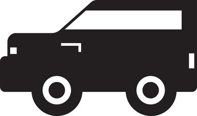 minivan icon illustration