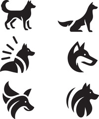Creative Dog Vector Graphics 