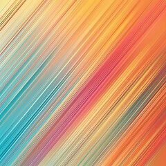 A modern striped background with thin, colorful lines arranged in a gradient, moving from warm to cool tones for a visually striking effect. 8k UHD, suitable for high-quality printing or digital 