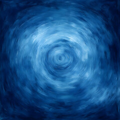Abstract Blue Swirl Painting Background Texture
