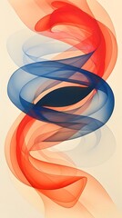 abstract colorful wave background