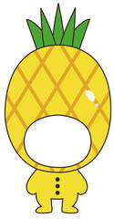 illustration of pineapple