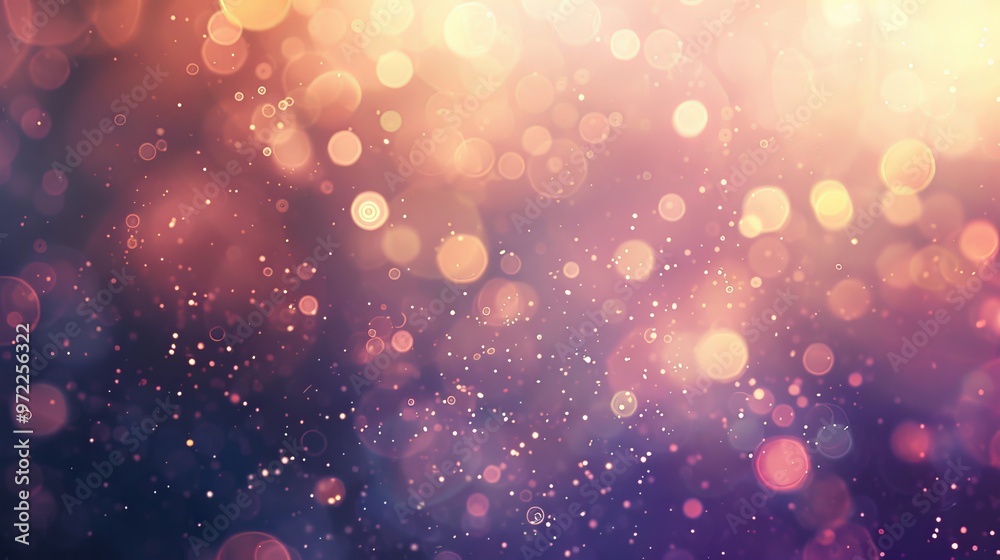 Canvas Prints abstract soft light blurred background with gentle pastel hues and bokeh effect for serene, dreamy d