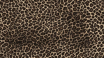 Leopard skin texture, stylish hairy wild cat design