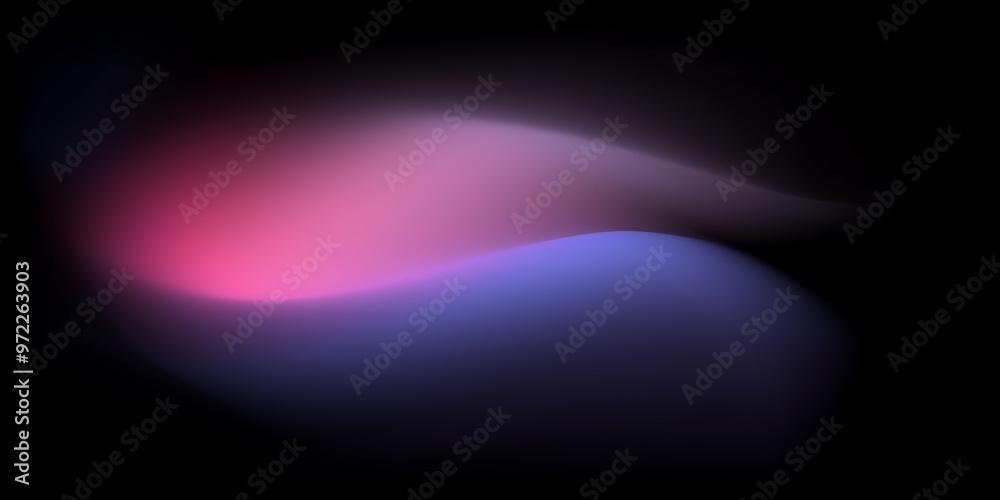 Poster abstract colorful smooth curve gradient background with flowing purple, pink, blue, and violet color