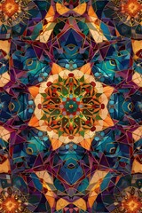 Fototapeta premium abstract kaleidoscope background