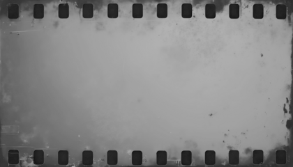 Old film, movie texture with transparency. Grunge, scratches, abrasions. Texture for banner, poster