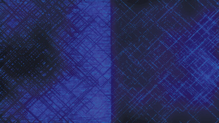 Abstract digital binary code flowing on dark background. Network connection structure. High information technology. Digital sci-fi background. Vector illustration.