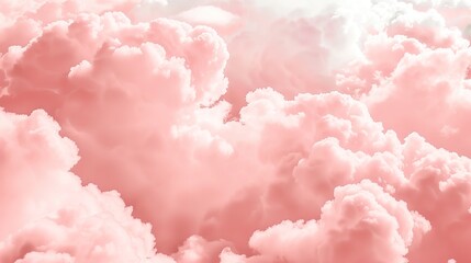 Pink clouds, wallpaper, the soothing beauty of soft-colored clouds