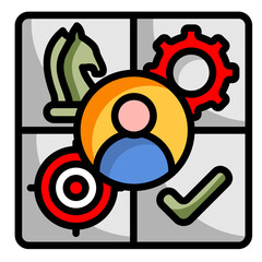 Fototapeta premium Adapt Icon