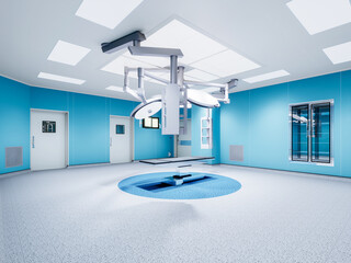 Medical technology interior for operating room