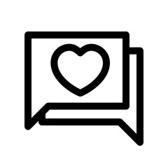 Love Message Icon