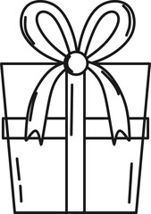 Birthday Element Line Icon