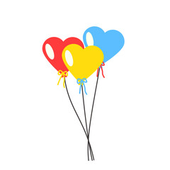 Fototapeta premium Heart Shape Balloons