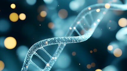 Revolutionizing Genomics with AI Detailed 3D Render of Cutting-Edge Gene Editing Tools Integrating with Biological Systems in a Lifelike Scene
