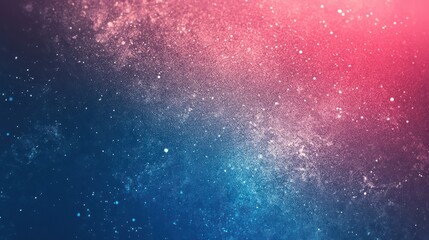 Obraz premium A stunning abstract background featuring a blend of pink, blue, and purple hues with shimmering particles.
