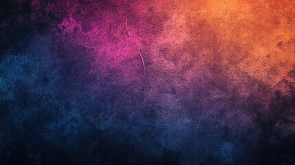 Obraz premium A vibrant gradient background showcasing rich hues of orange, pink, and blue blending seamlessly.