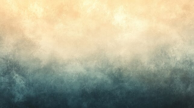 A serene gradient background showcasing soft hues of warm peach transitioning to cool teal.