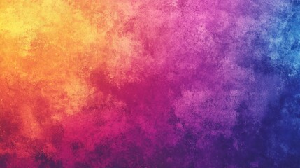 Fototapeta premium A vibrant gradient of orange, pink, and purple tones blending seamlessly in a textured background.