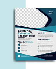 Minimalist Corporate Flyer Layout