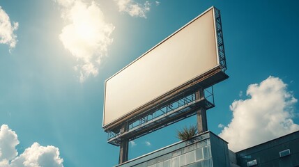 Building Billboard Sign Mockup
