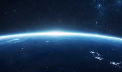 Fototapeta premium graphics of space, planets, and astronauts on a white background.