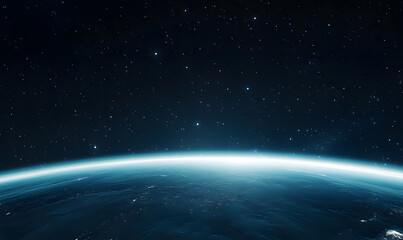 Fototapeta premium graphics of space, planets, and astronauts on a white background.