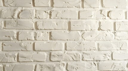 Fototapeta premium White Brick Wall Texture Background Image