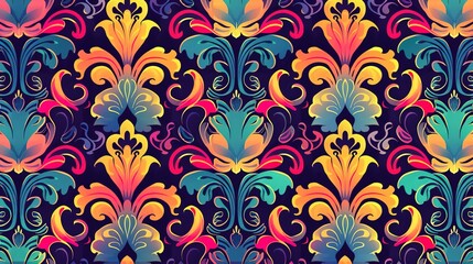 Bold pattern wallpaper
