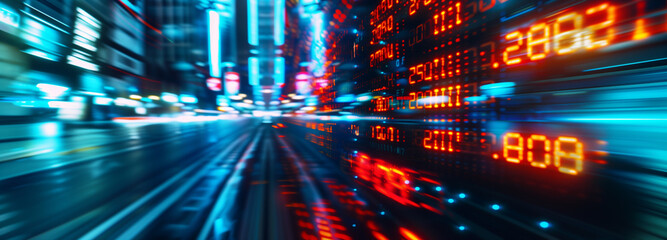 Fototapeta premium Stock Market Trends: Analyzing the Latest Charts